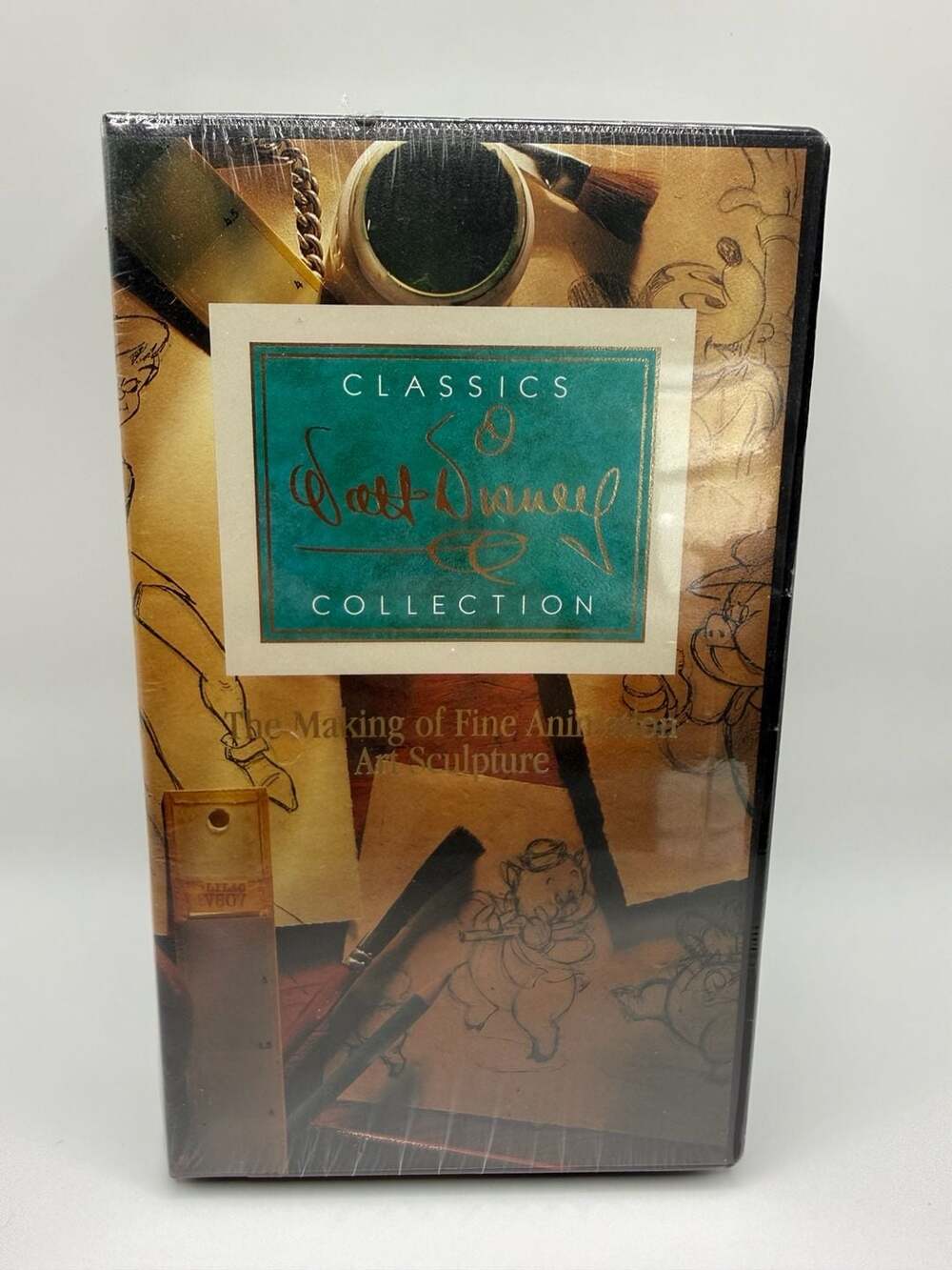 Walt Disney Classics Collection The Making of Fine Animation Art Sculpture VHS